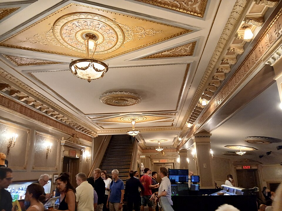 Buena Vista Social Club Broadway marquee at the Gerald Schoenfeld Theatre on West 45th Street in New York City