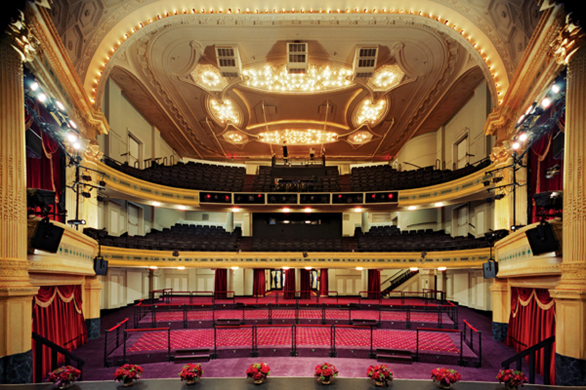 Broadway theater guide NYC — interior seating guide