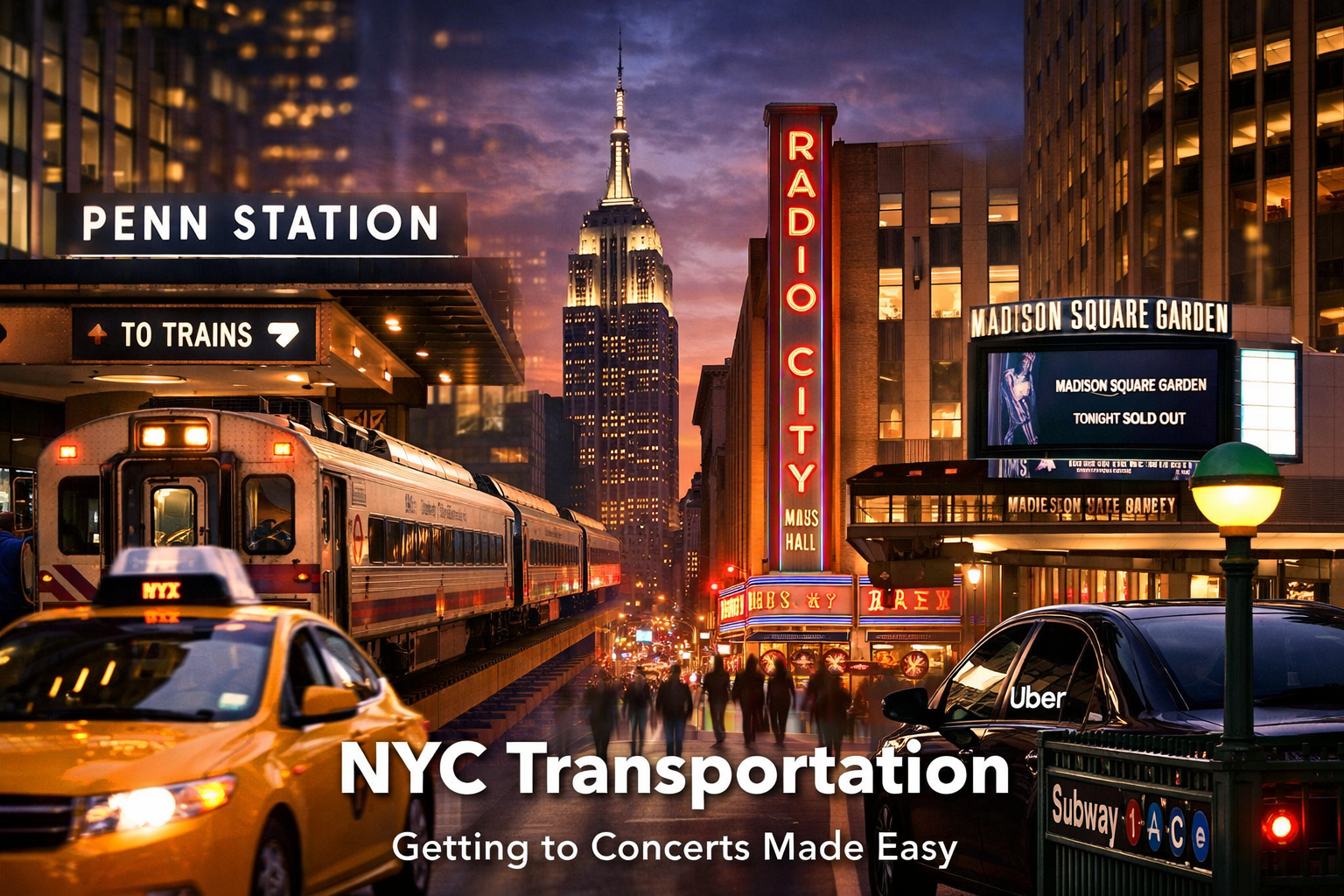 Getting to a Broadway show in NYC — subway, parking and transport guide
