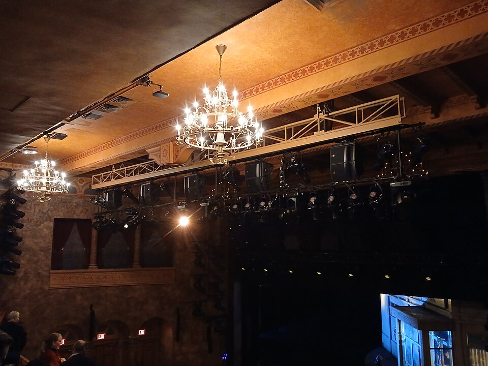 August Wilson Theatre exterior at 245 West 52nd Street in the Theater District