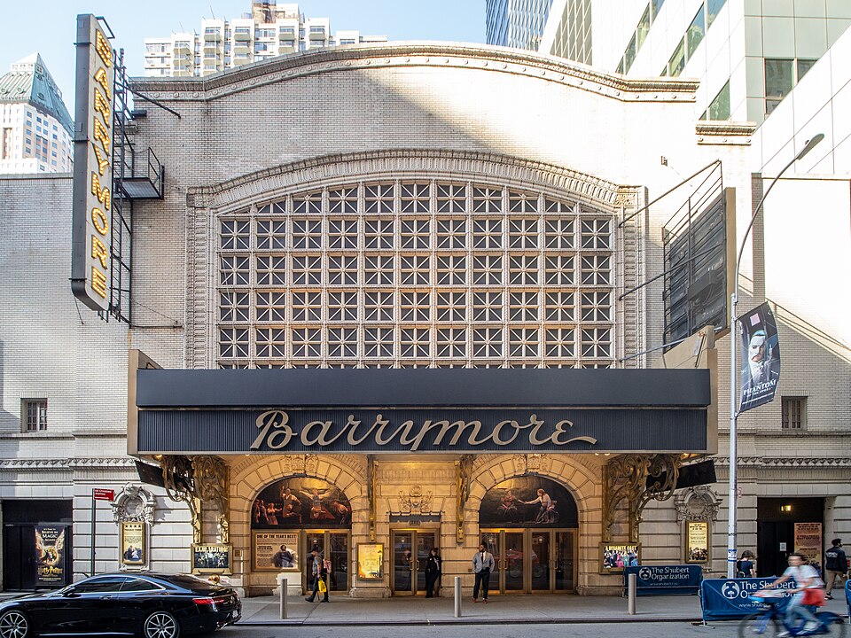 Ethel Barrymore Theatre Broadway exterior