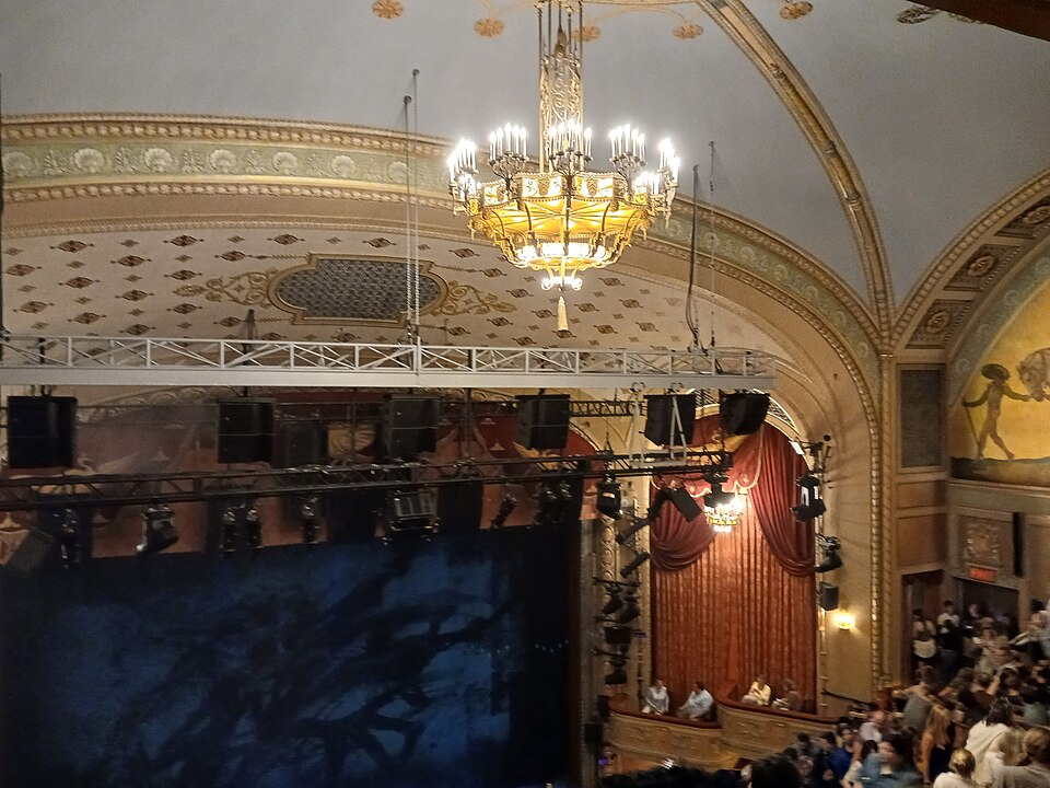 Bernard B. Jacobs Theatre on West 45th Street, home to The Outsiders on Broadway