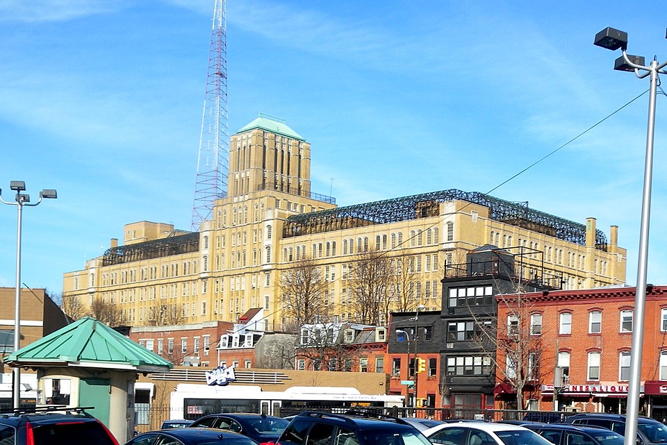 Parking lot on Ashland Place in Brooklyn near Brooklyn Paramount