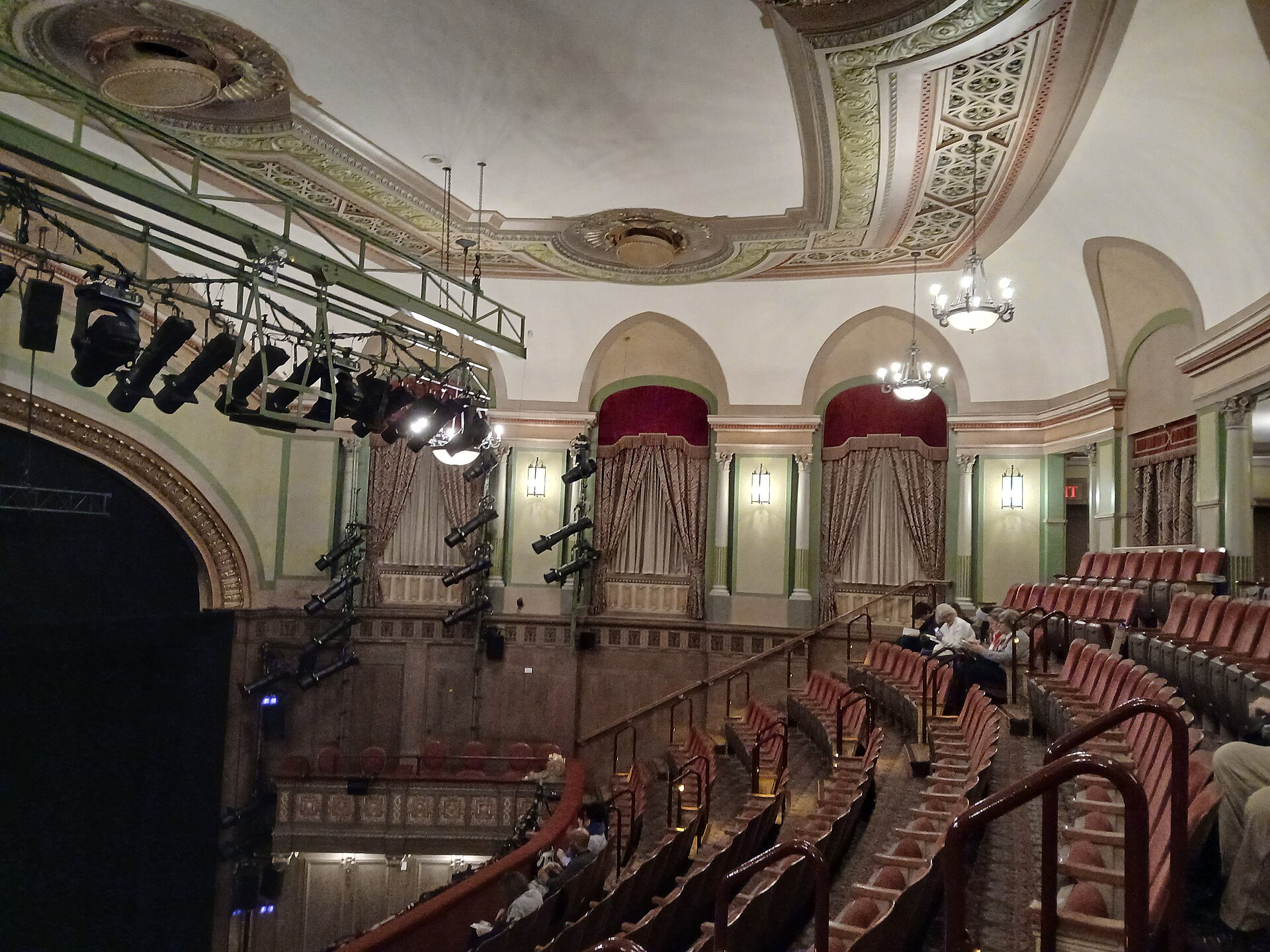 Booth Theatre on West 45th Street, home to Proof on Broadway in spring 2026