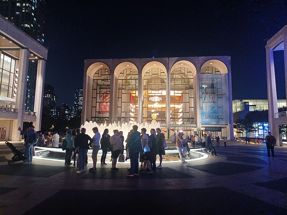 Lincoln Center plaza and performing arts campus in New York City