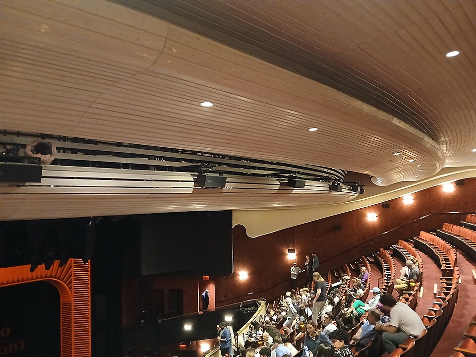 Marquis Theatre in Times Square, home to Stranger Things: The First Shadow on Broadway