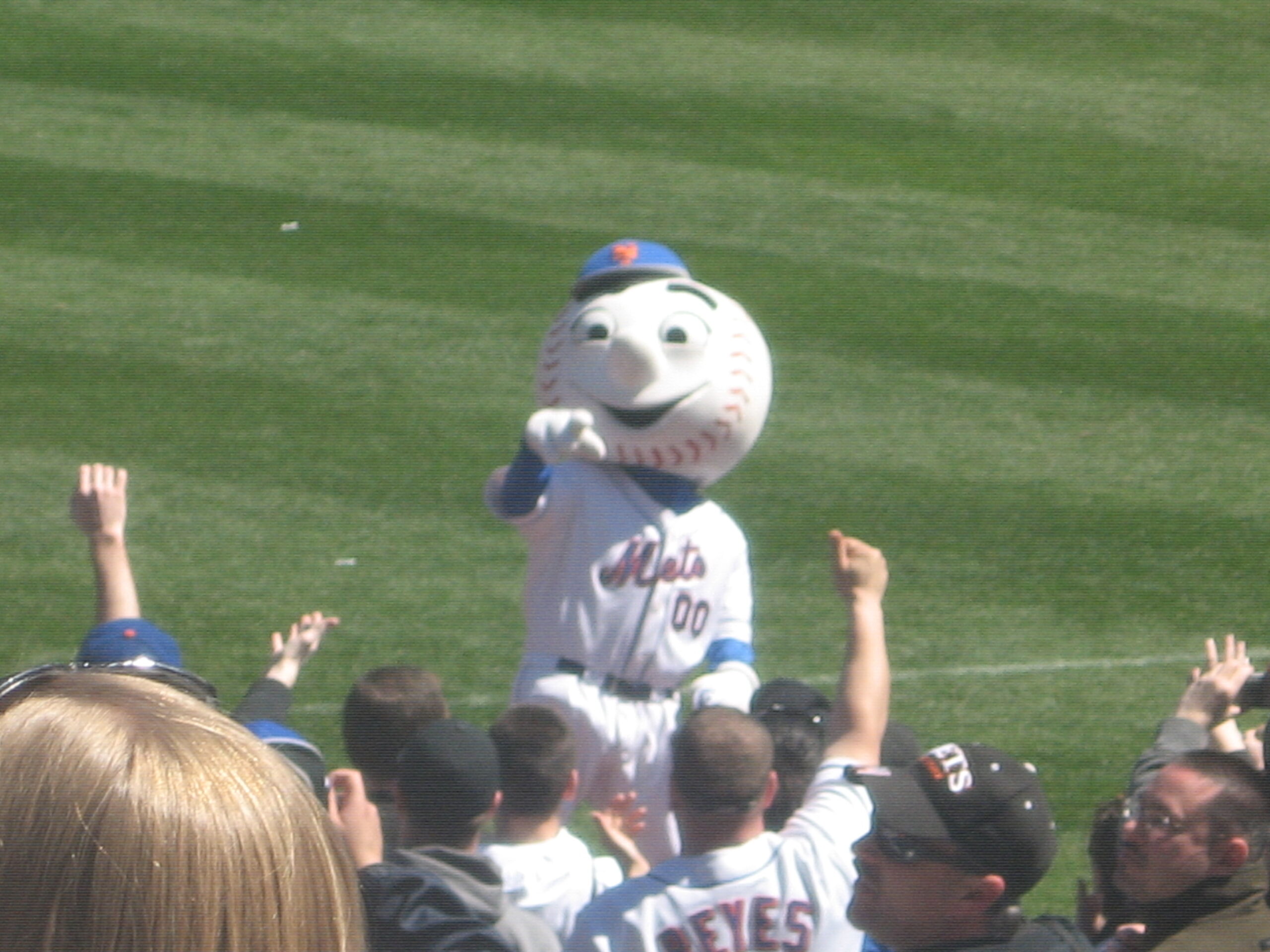 Mr. Met at Citi Field in Queens