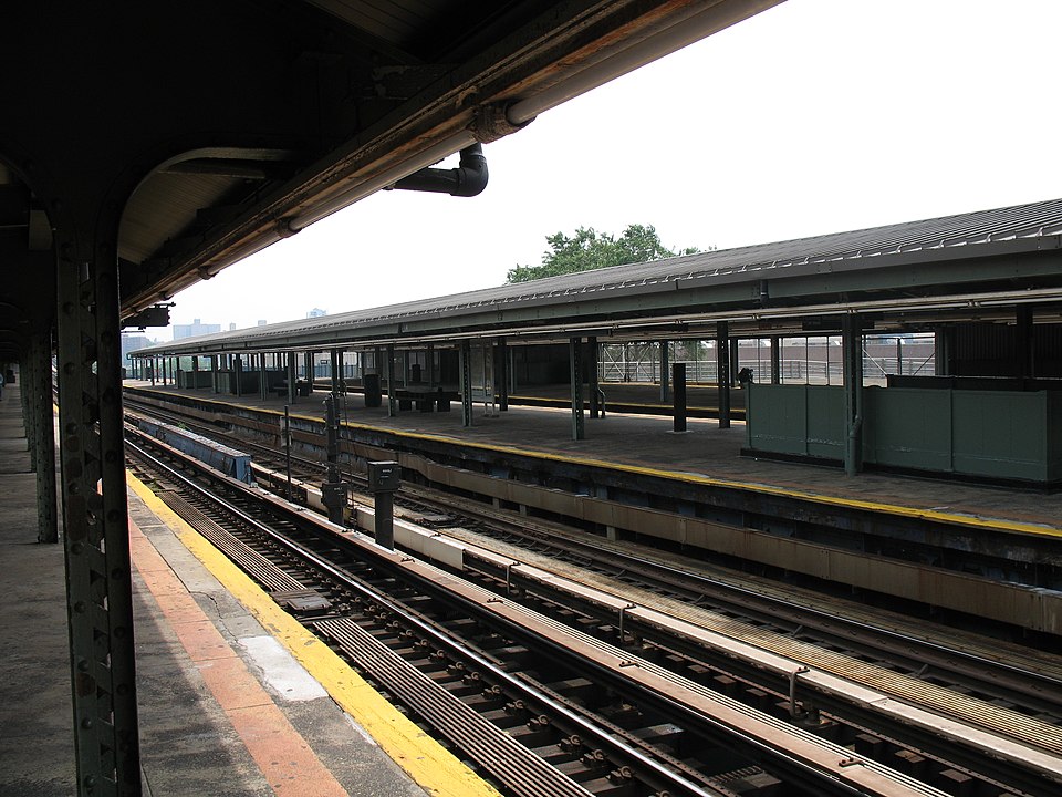Willets Point transit area beside Citi Field in Queens