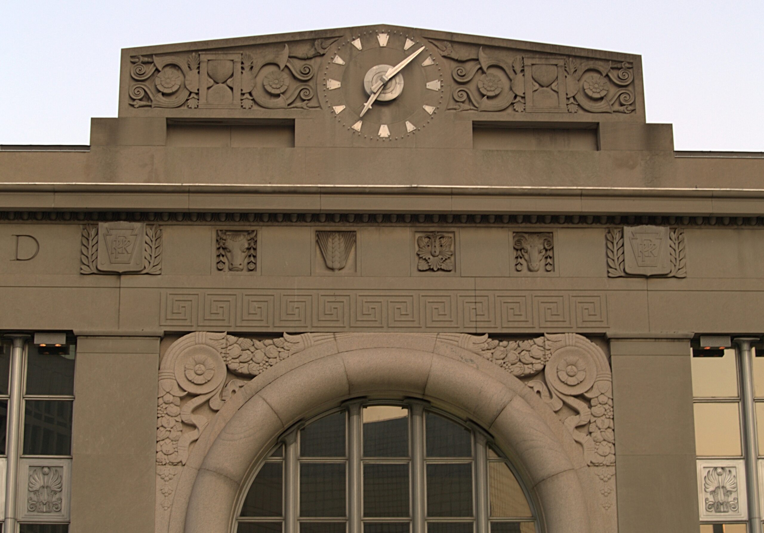 Newark Penn Station exterior for getting to Prudential Center