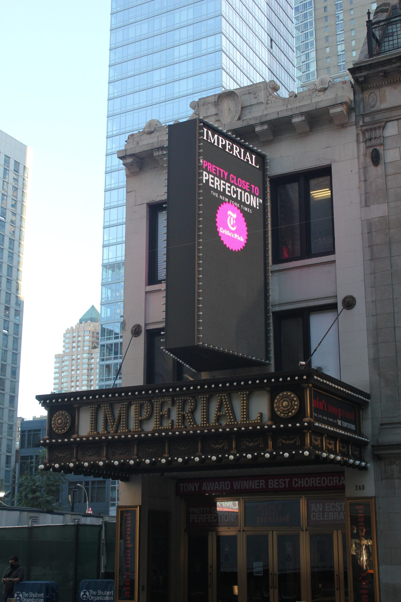 Imperial Theatre Broadway exterior