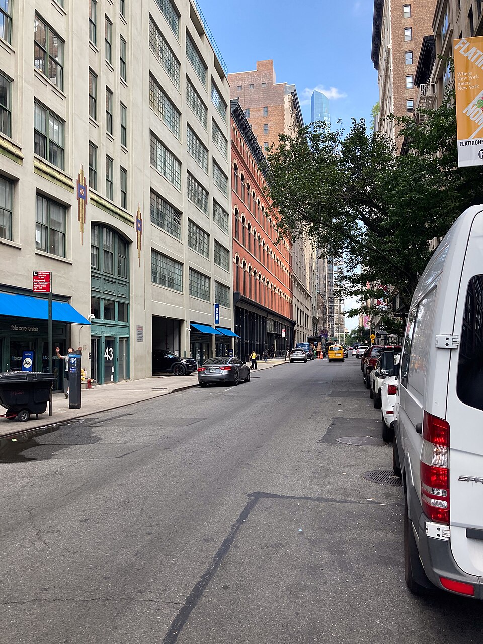 Irish Repertory Theatre on West 22nd Street in Manhattan, an Off-Broadway venue in Chelsea