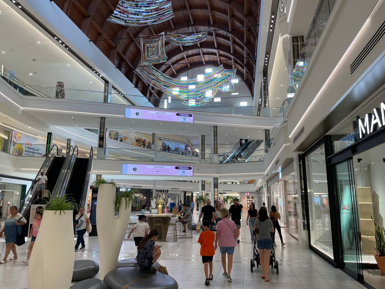 American Dream Meadowlands shopping mall near MetLife Stadium