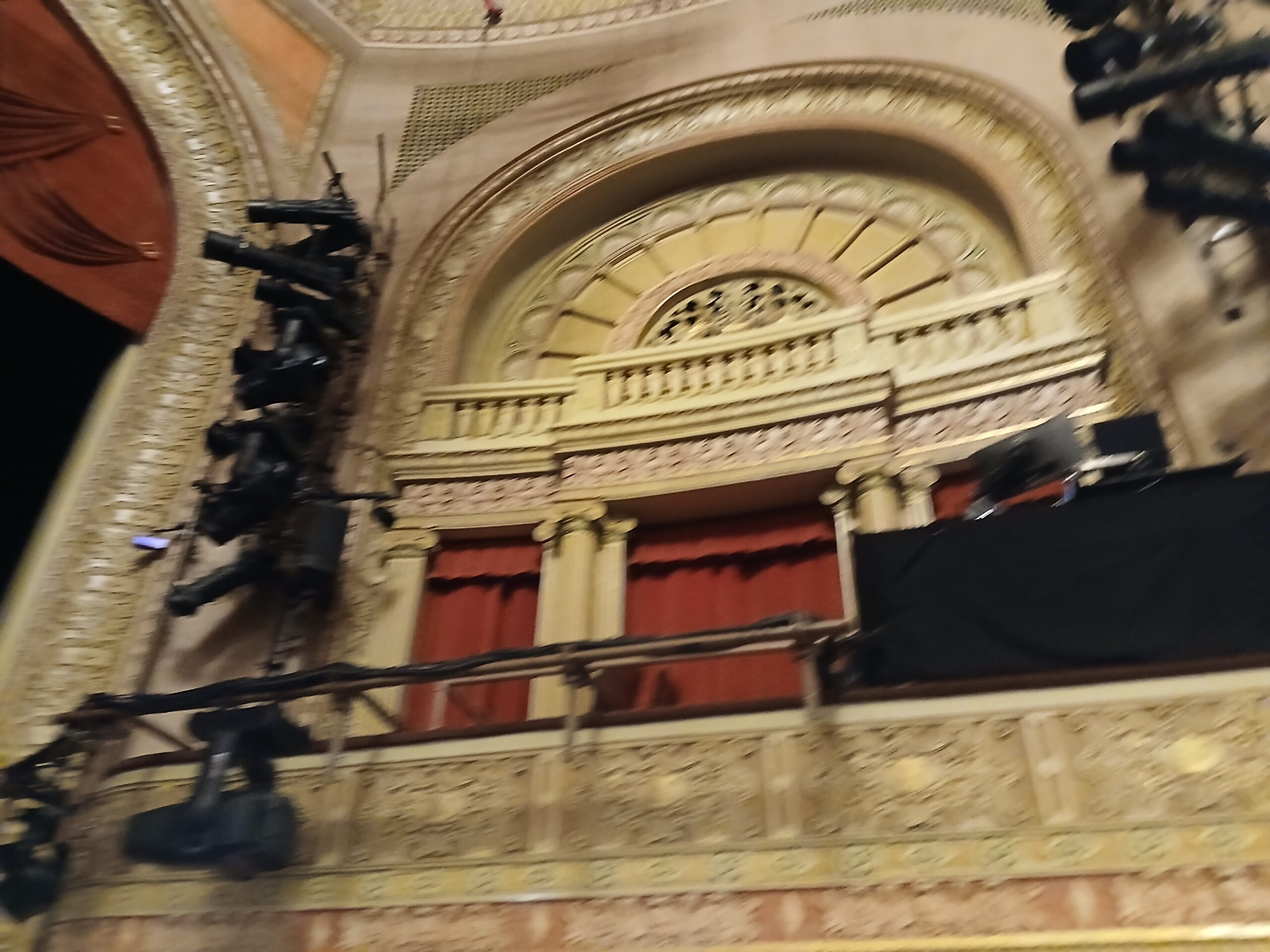 Interior seating view of the Ethel Barrymore Theatre on Broadway in New York City