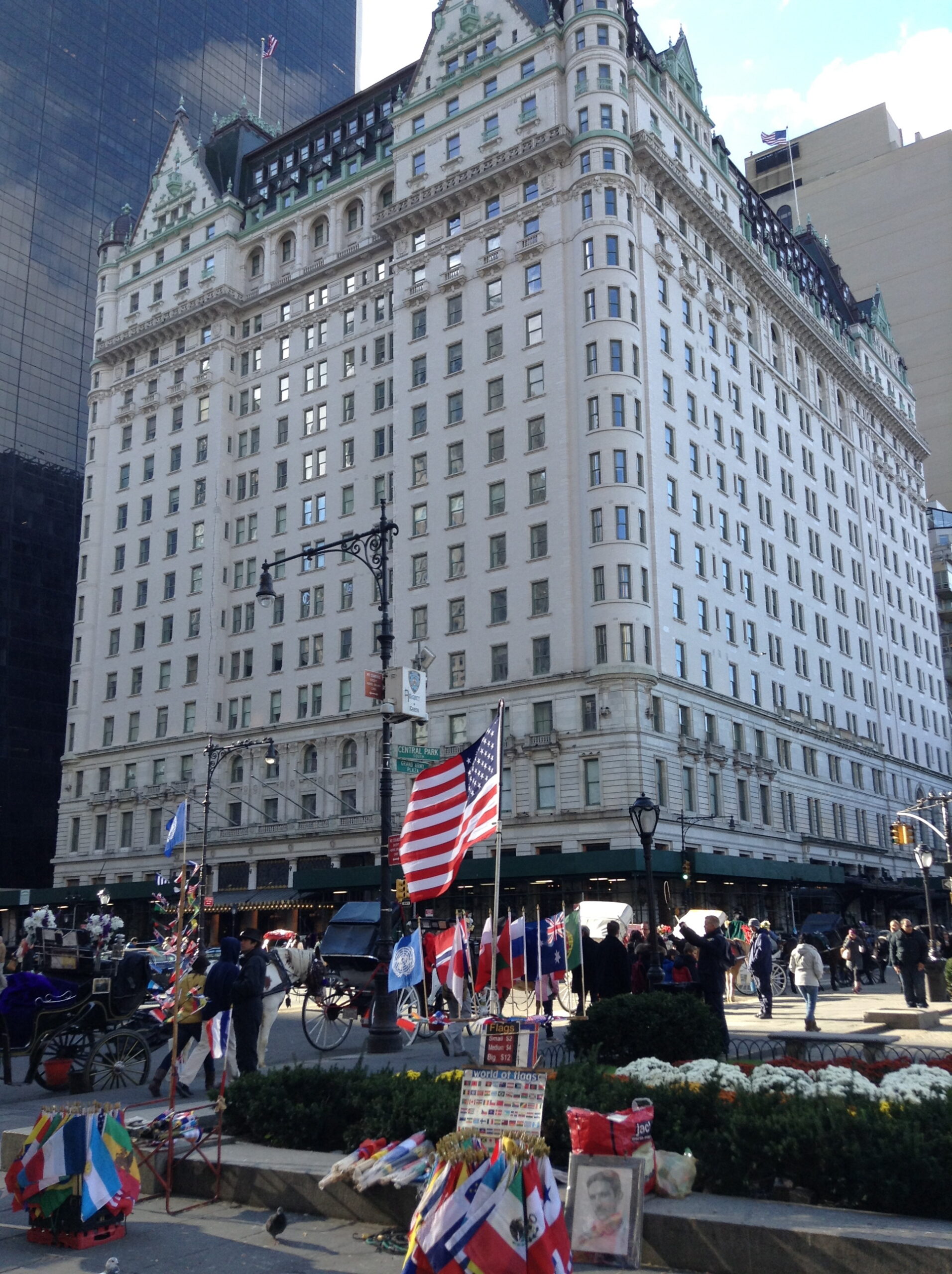 The Plaza Hotel near Central Park South for luxury NYC special occasion planning