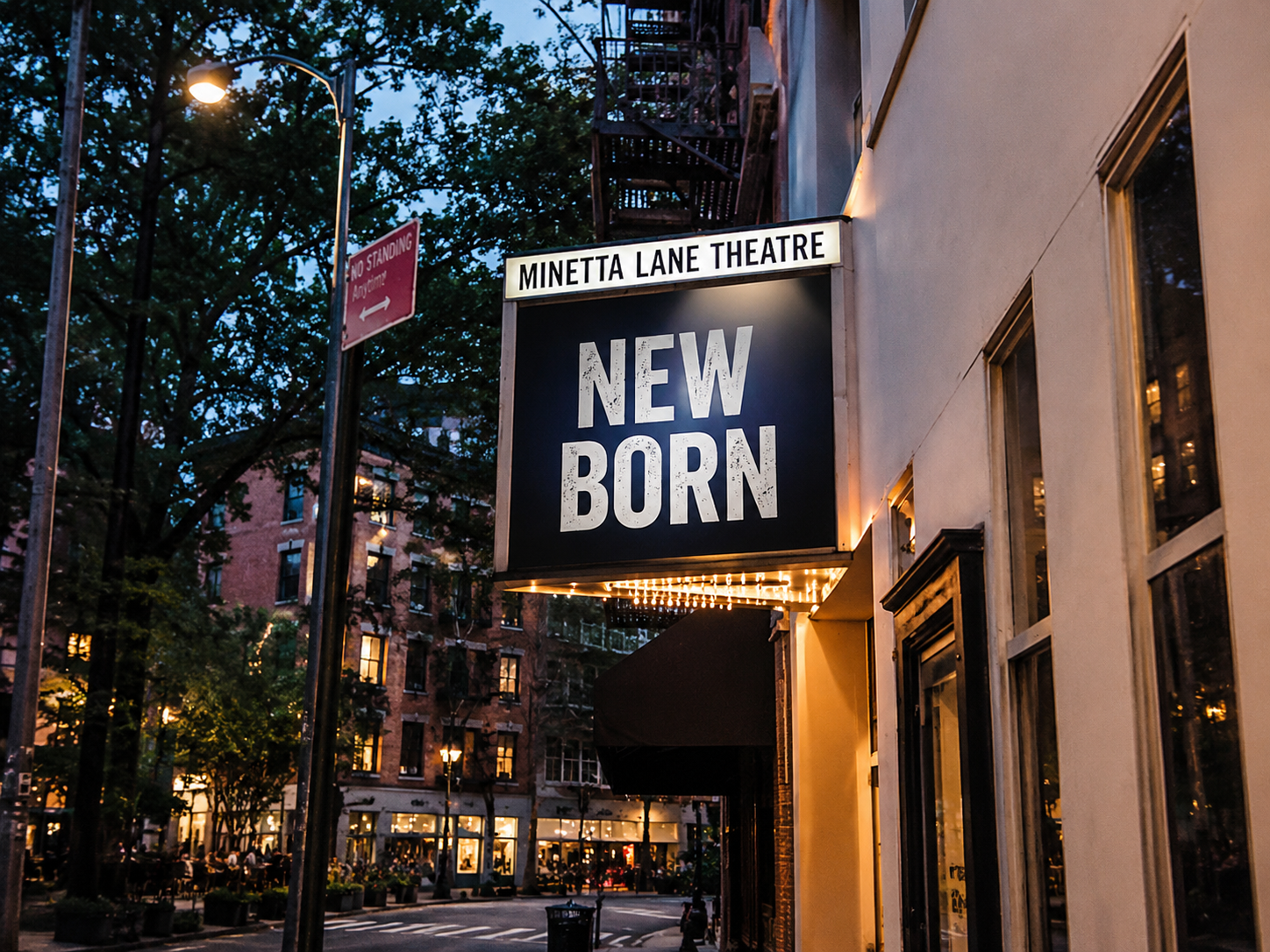 New Born Off-Broadway at Minetta Lane Theatre in Greenwich Village