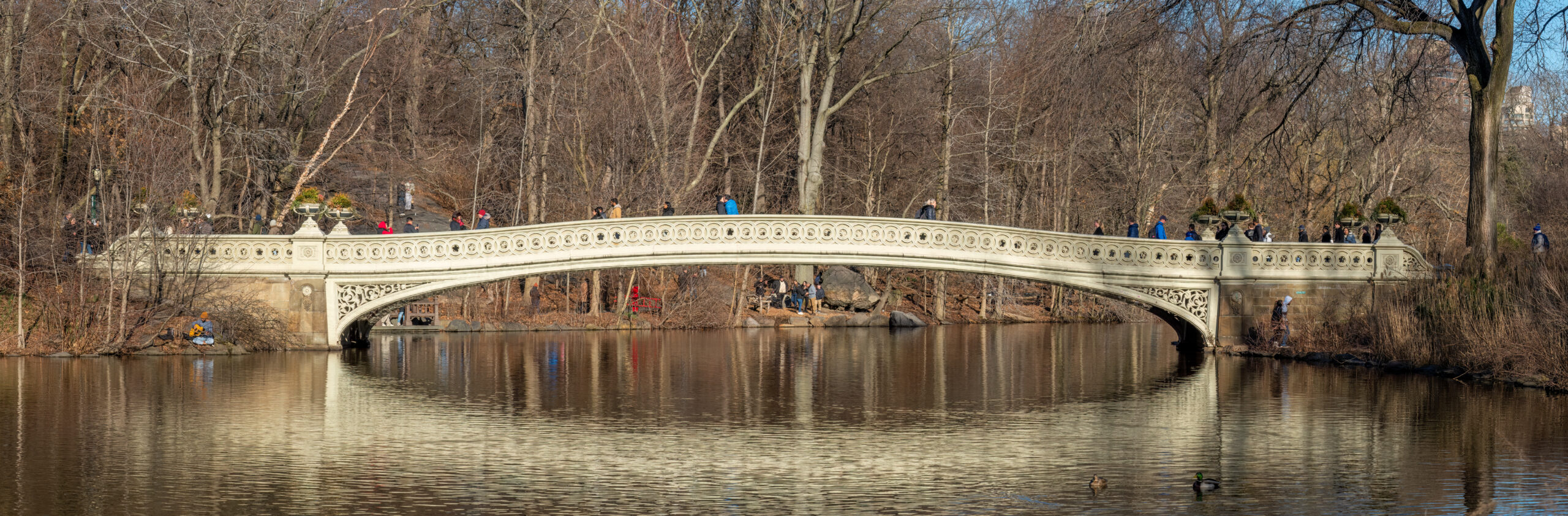 Bow Bridge in Central Park for romantic NYC hotel planning