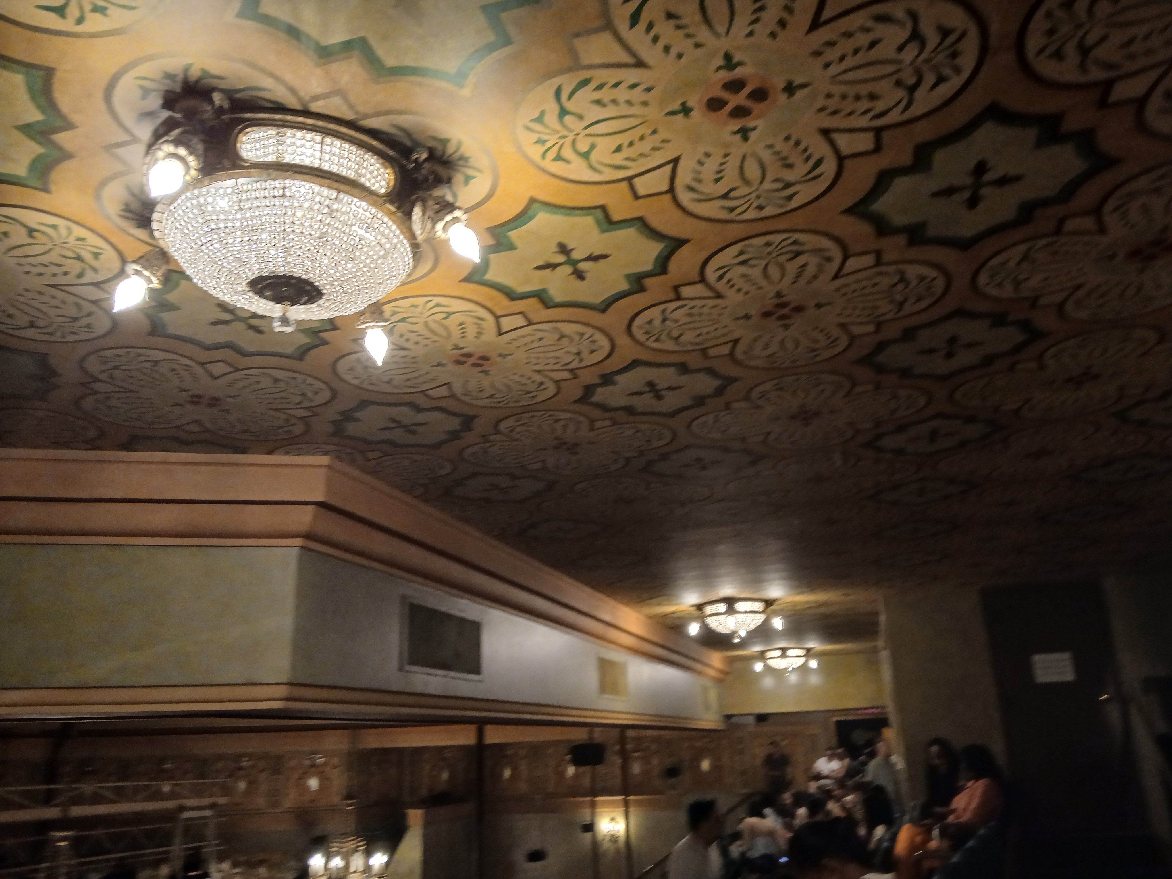 Interior of the Shubert Theatre in Manhattan showing the Broadway auditorium and seating areas