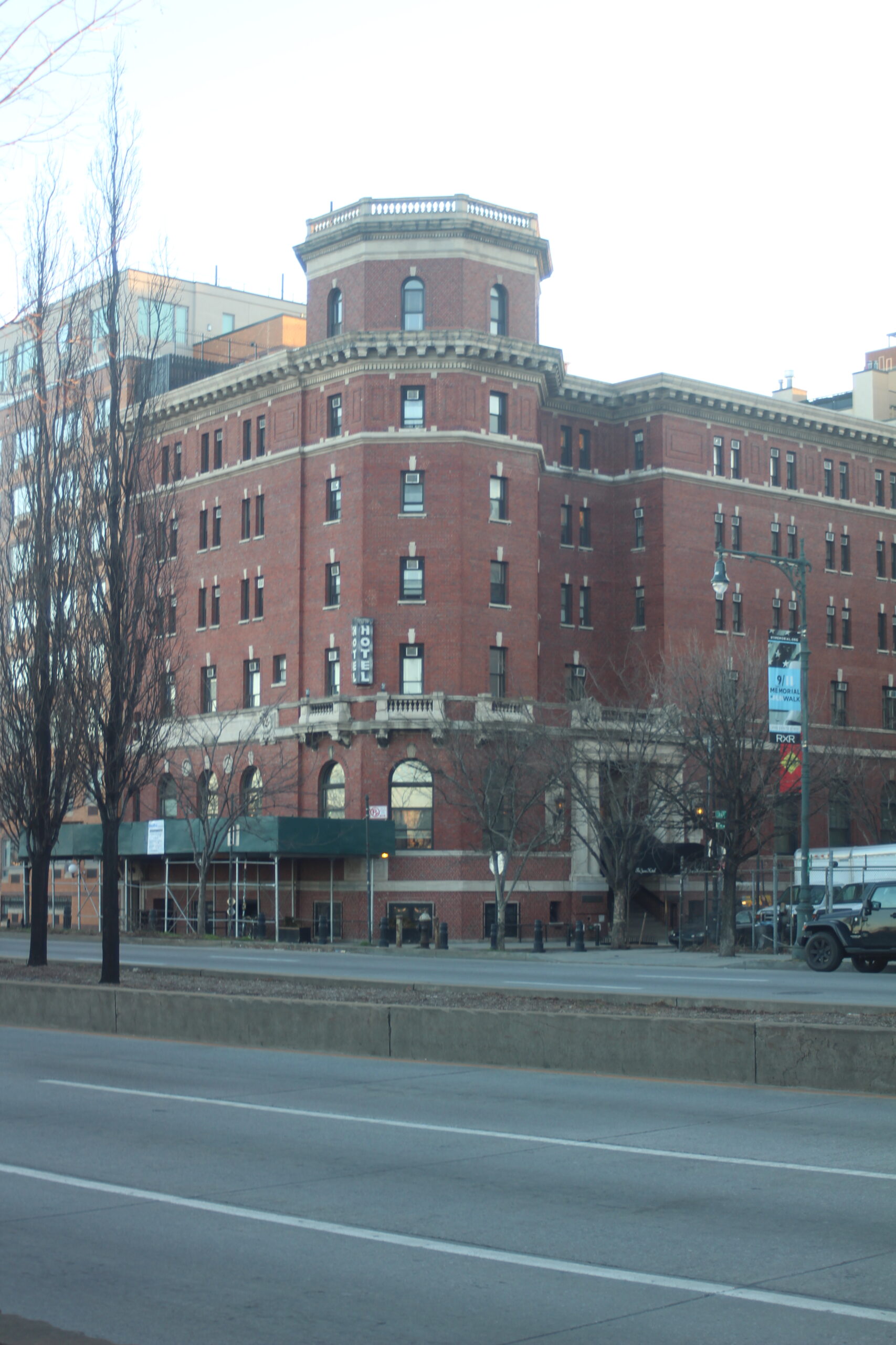 NoMad boutique hotel entrance in New York City with historic Manhattan facade and neighborhood hotel character