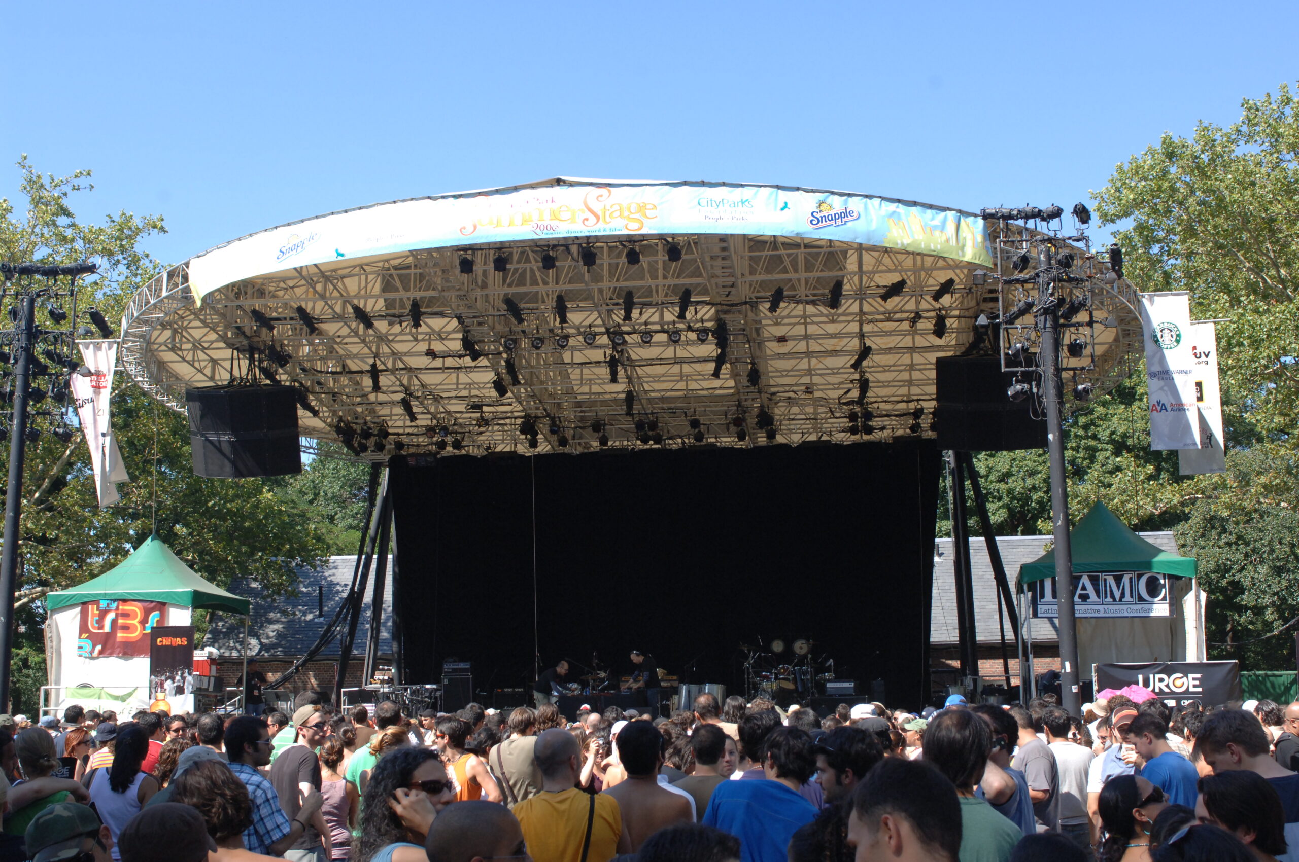 Central Park SummerStage concert crowd in New York City for a summer 2026 concert guide
