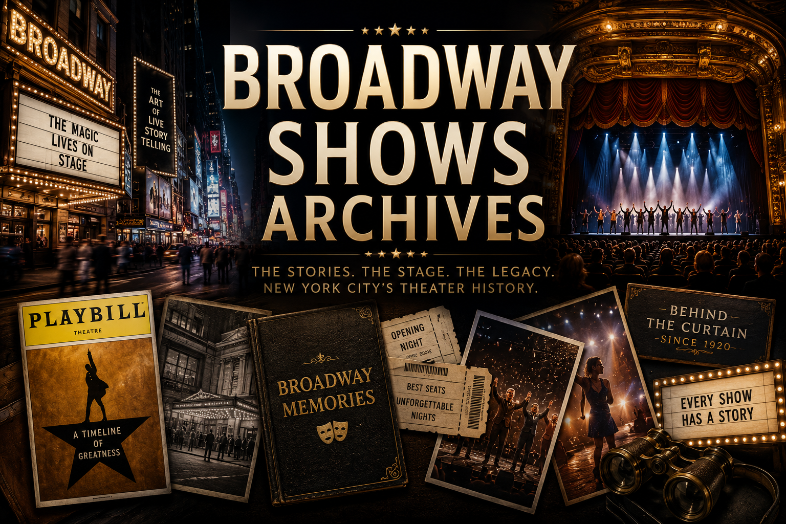 Stage & Street NYC Broadway shows archive guide image