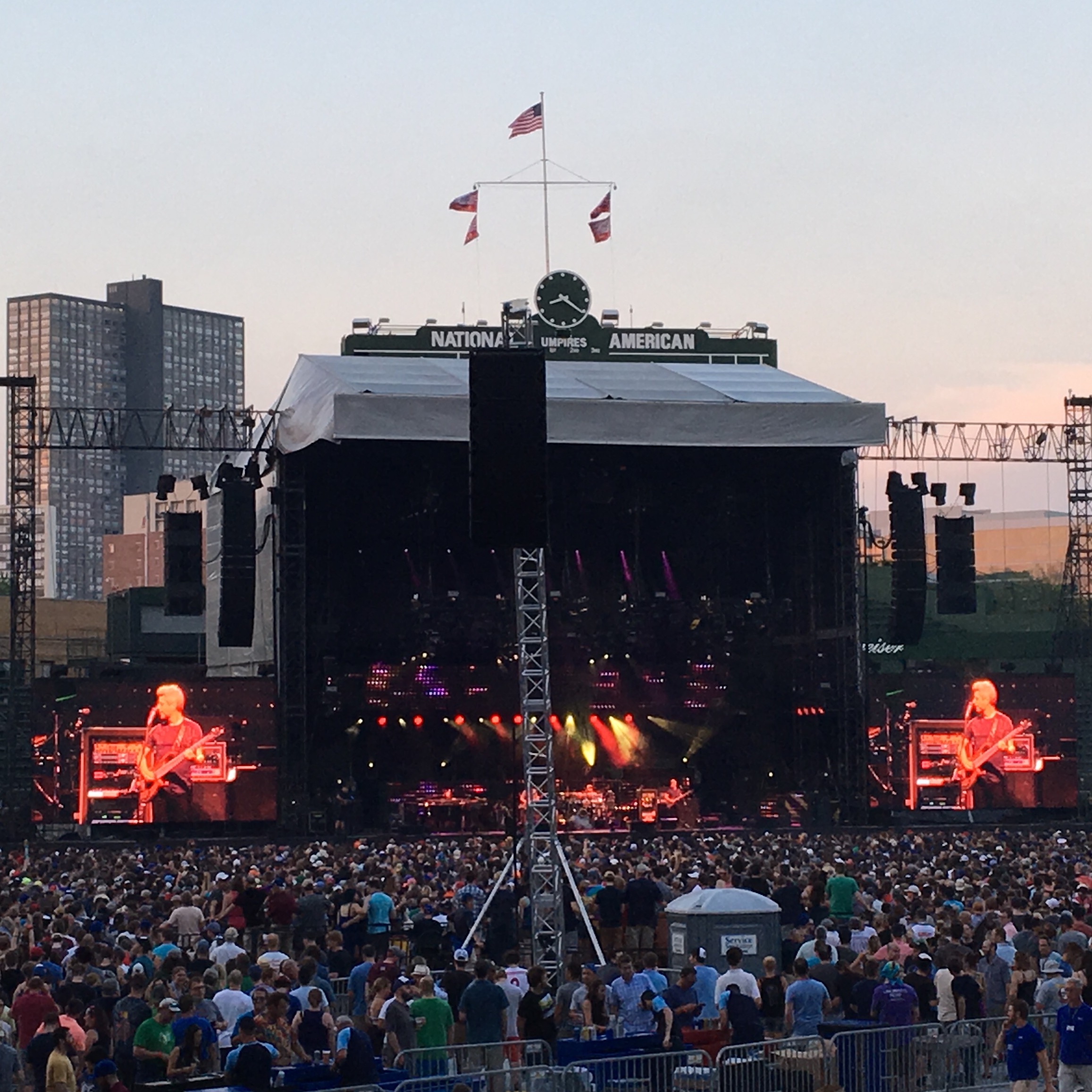 Phish concert crowd and stage lights for the Madison Square Garden 2026 guide