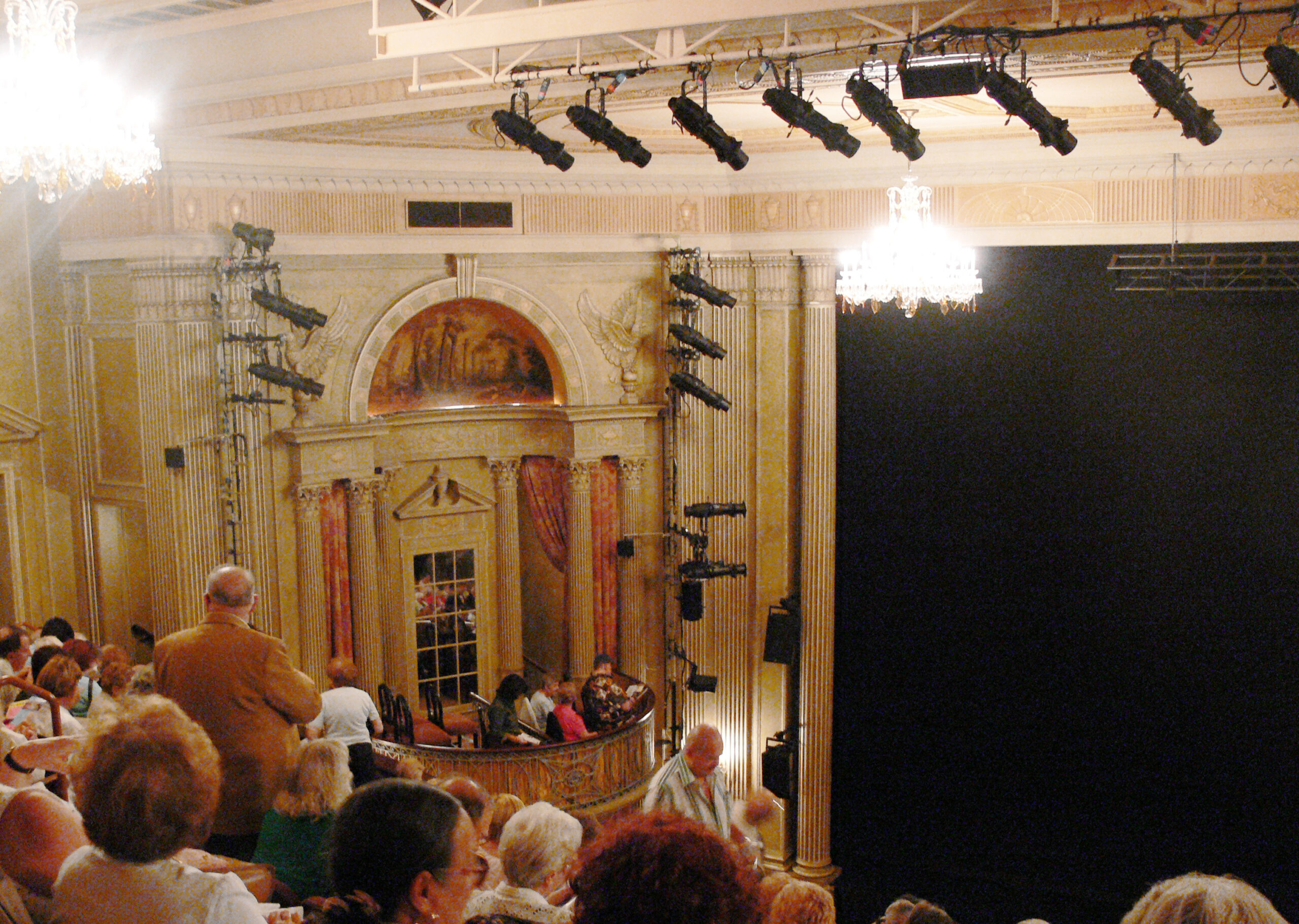 Music Box Theatre Interior Interior view of the Music Box Theatre on Broadway in New York City