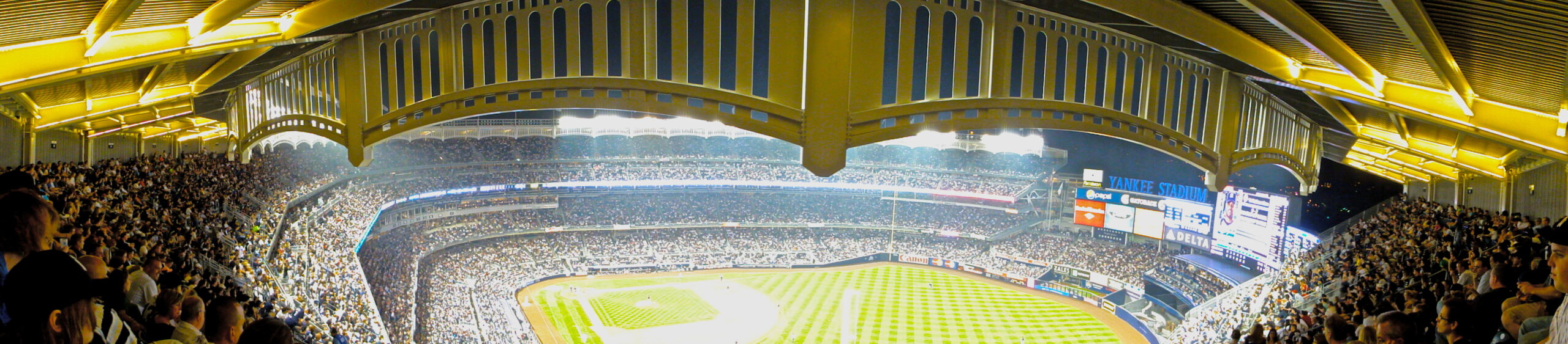 Yankee Stadium panorama in the Bronx, home of the New York Yankees