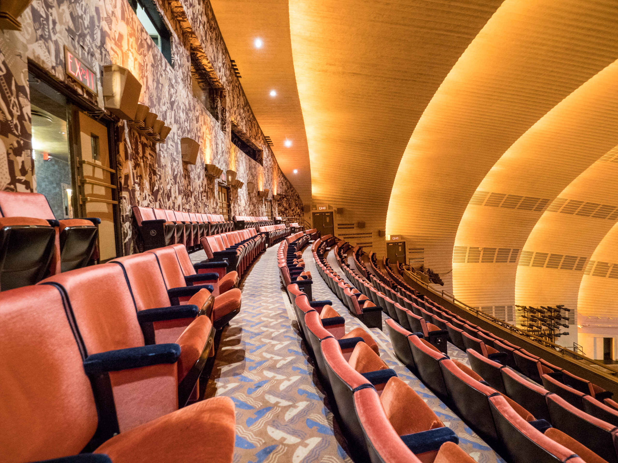 Les Misérables Radio City Music Hall Seating View Radio City Music Hall interior seating view for Les Miserables Arena Concert Spectacular