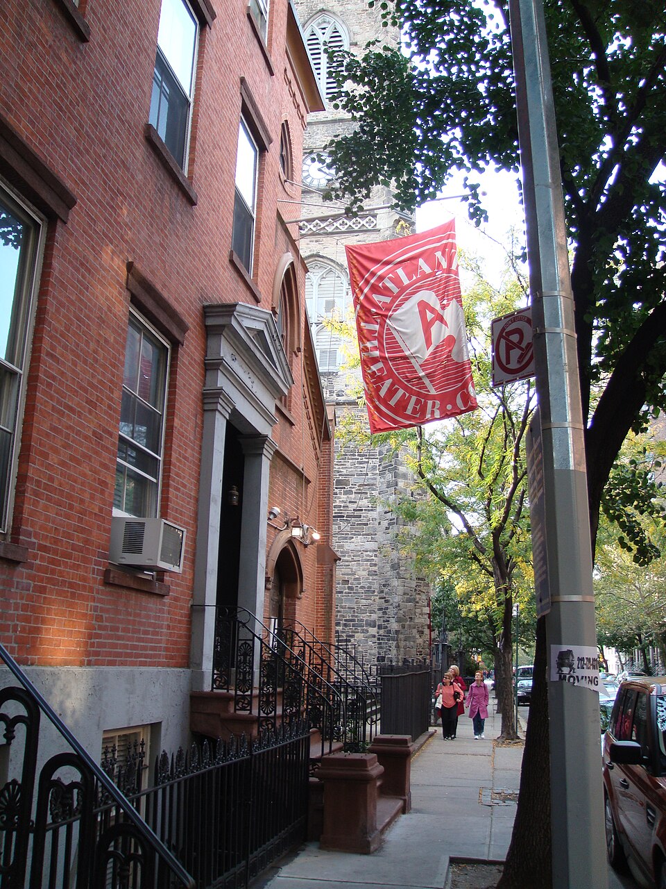 Atlantic Theater Company in Chelsea for The Saviors Off-Broadway guide