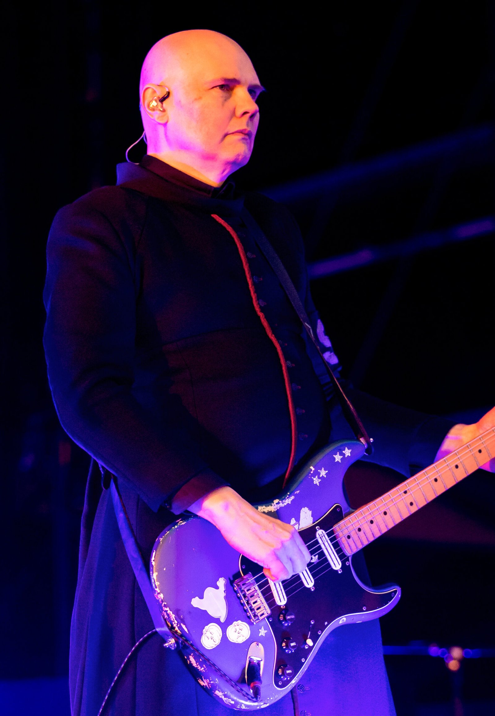 Billy Corgan performing live with The Smashing Pumpkins