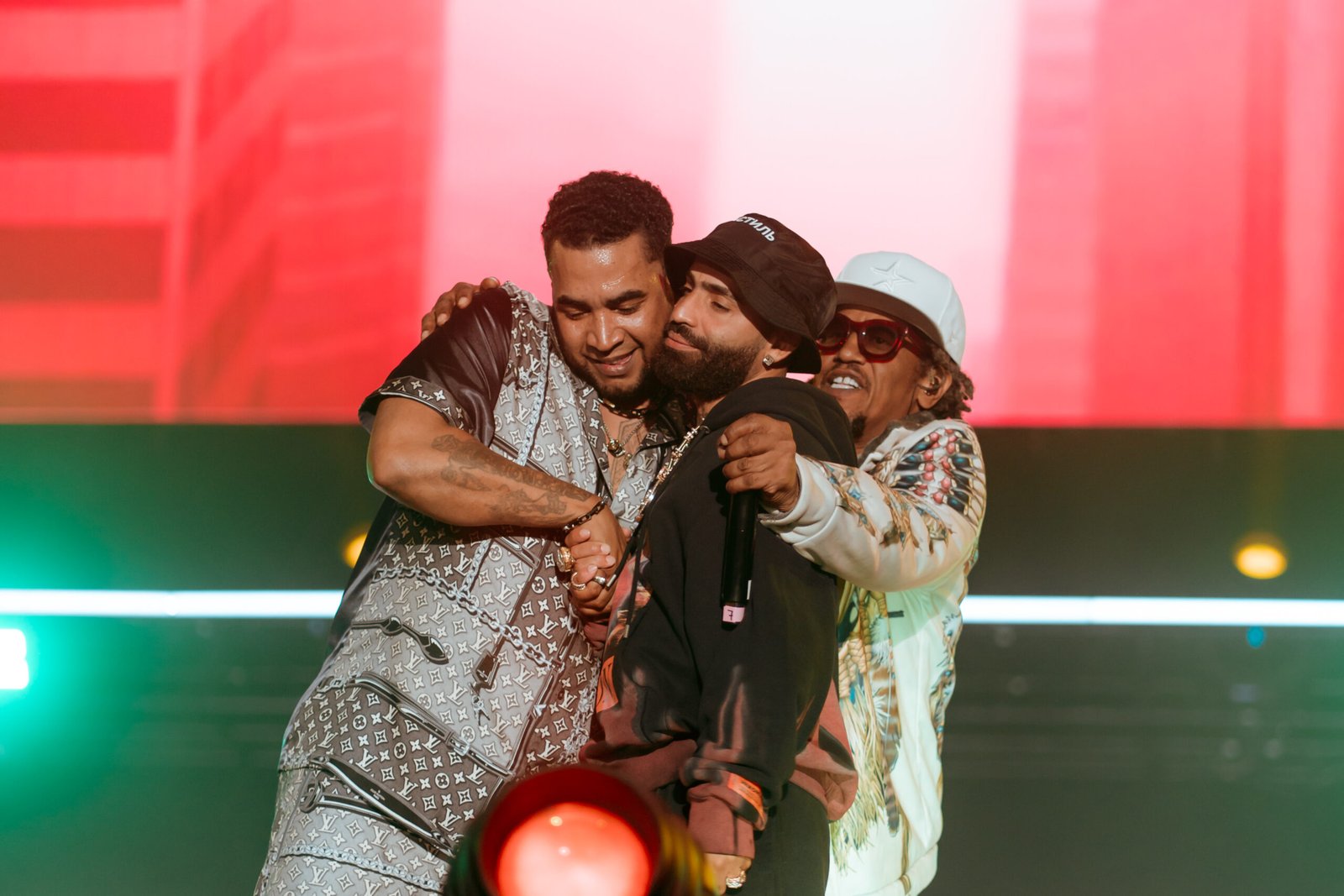 Don Omar performing live during a concert