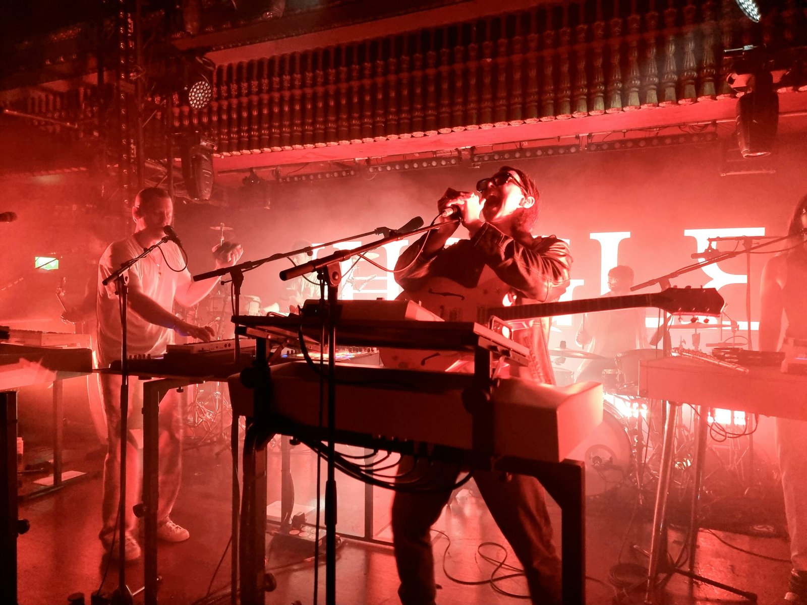 Jungle performing live onstage ahead of their 2026 Barclays Center concert