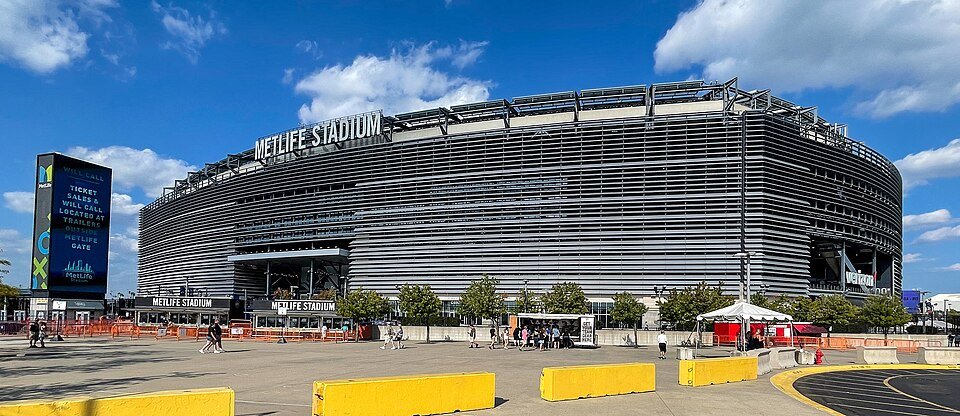MetLife Stadium in East Rutherford, New Jersey, home to major concerts and stadium events