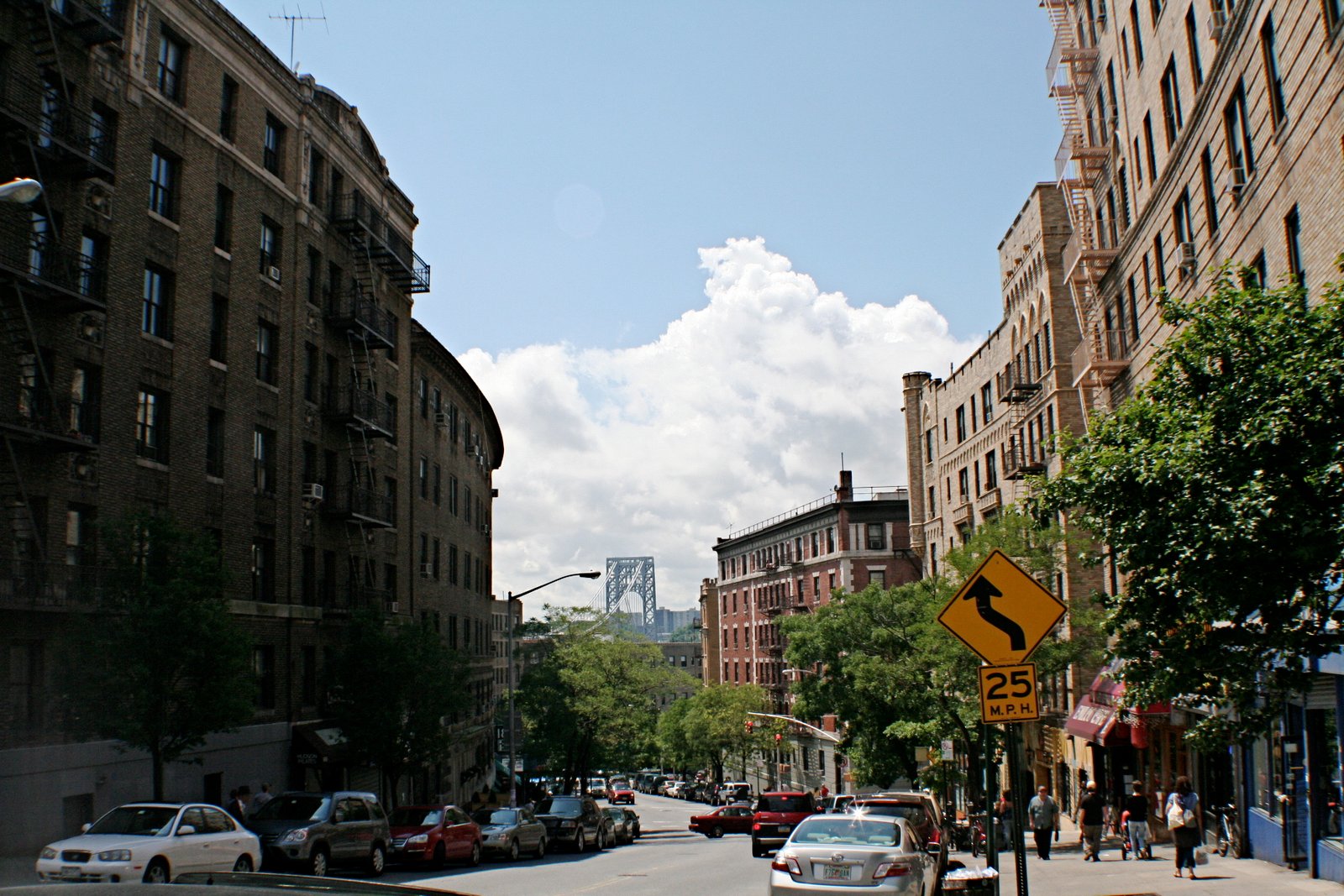 Washington Heights neighborhood in Manhattan, the setting of In the Heights