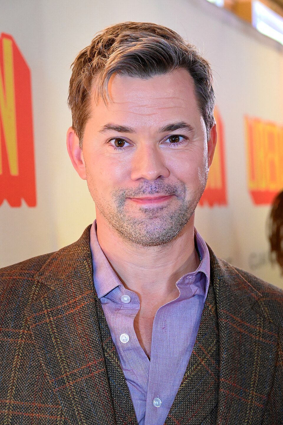 Andrew Rannells, who stars as George Bailey in It’s a Wonderful Life: A Live Radio Play on Broadway