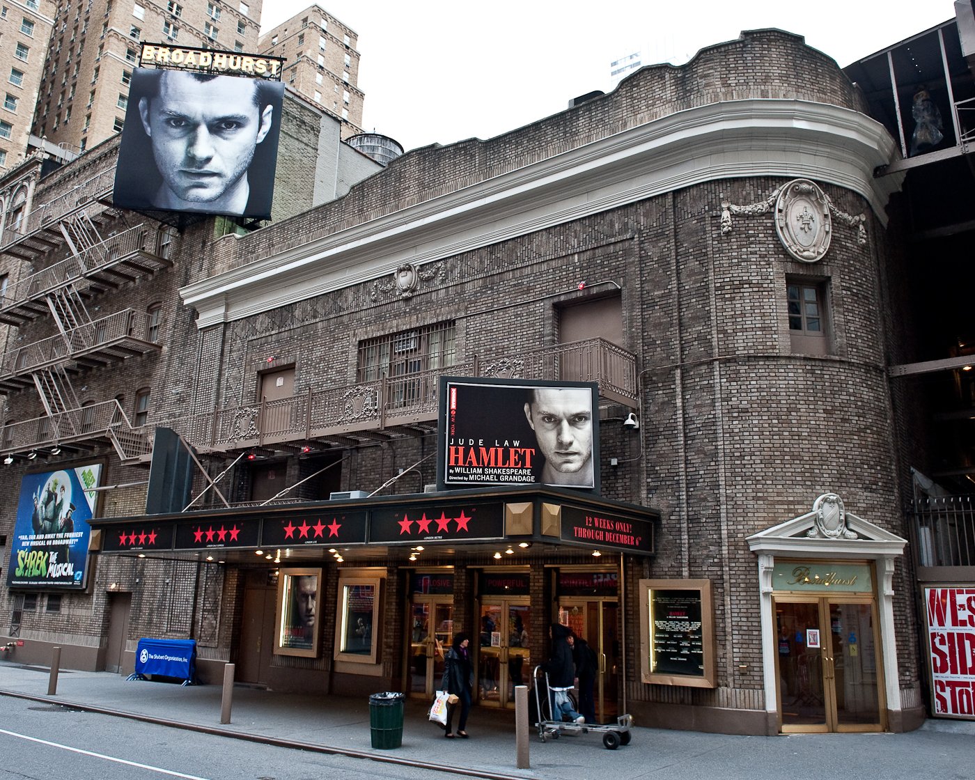 Broadhurst Theatre on Broadway in New York City