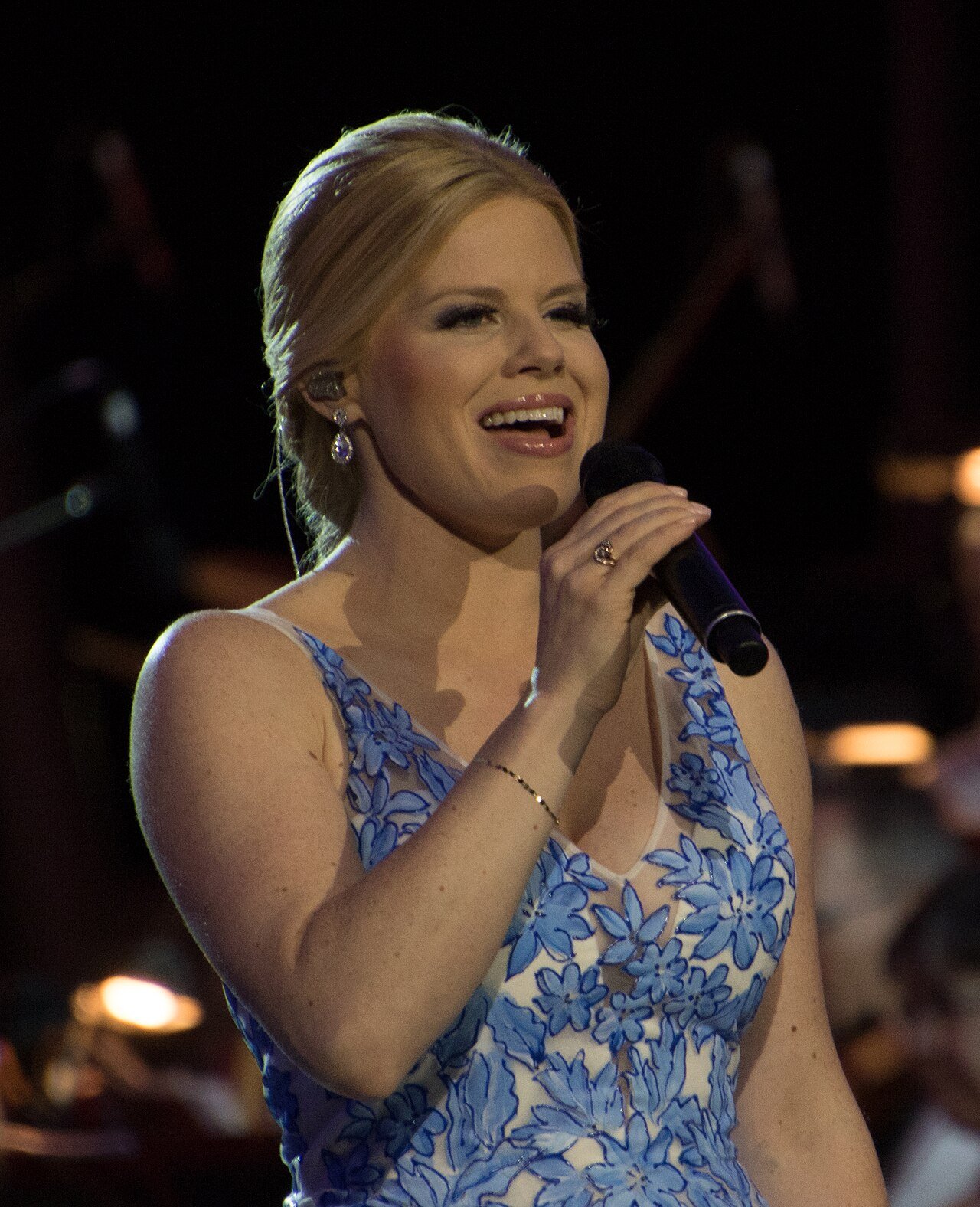 Megan Hilty, who stars as Mary Bailey in It’s a Wonderful Life: A Live Radio Play on Broadway