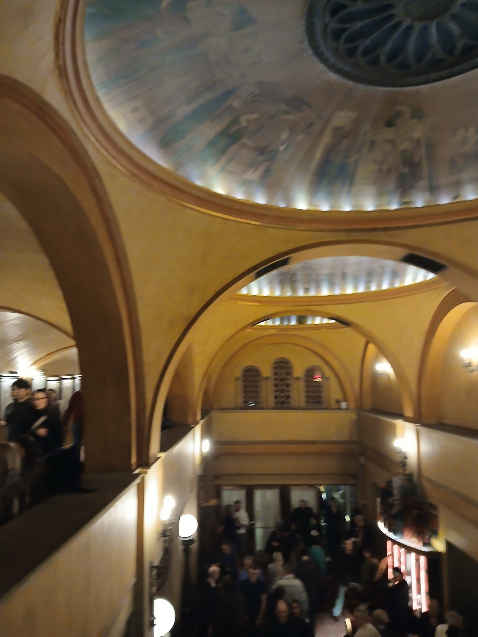 Interior of the Al Hirschfeld Theatre on Broadway