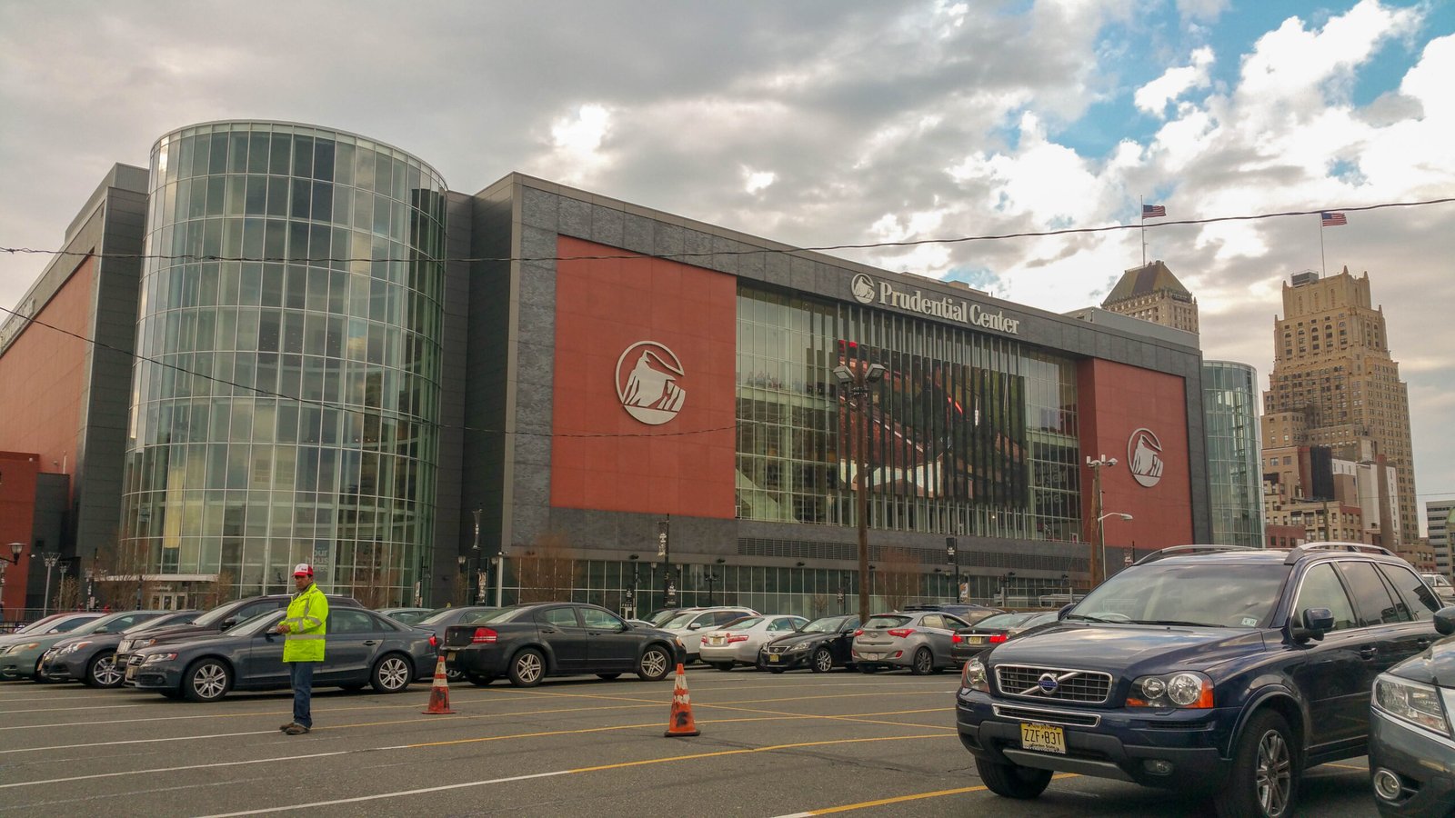 Prudential Center concert arena in downtown Newark, New Jersey