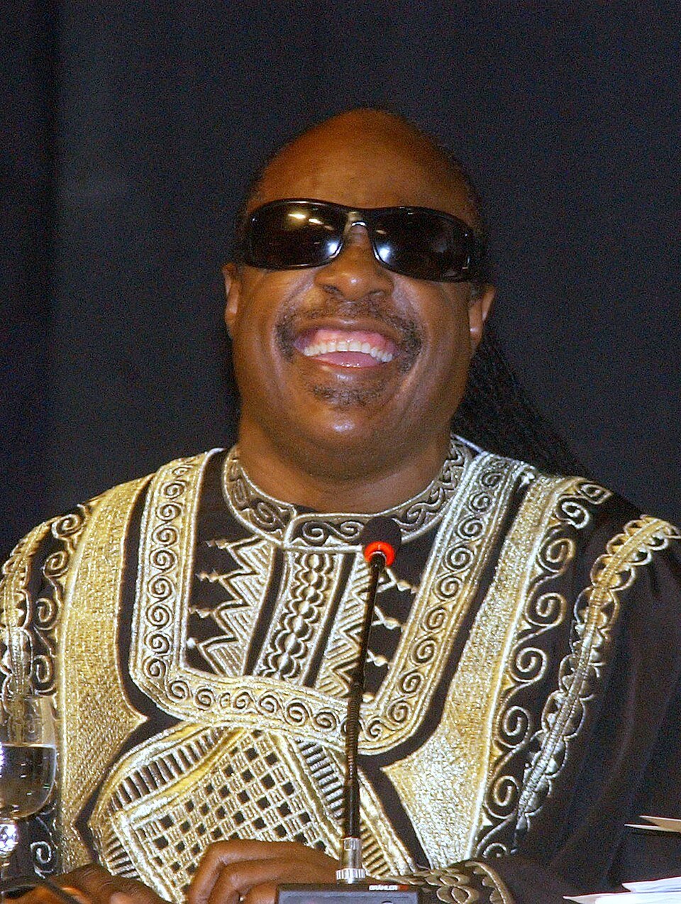 Stevie Wonder performing live