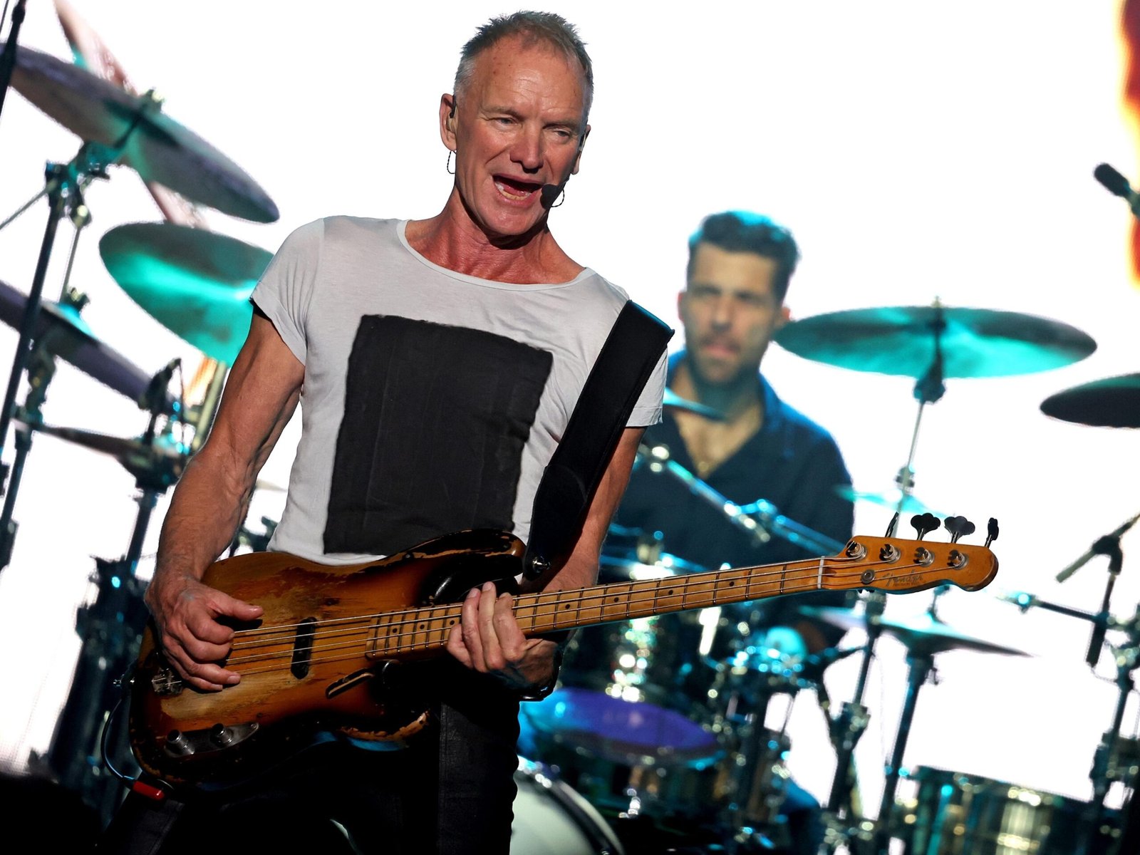 Sting performing live in concert, ahead of his eight-night Sting 3.0 tour engagement at Brooklyn Paramount in November 2026