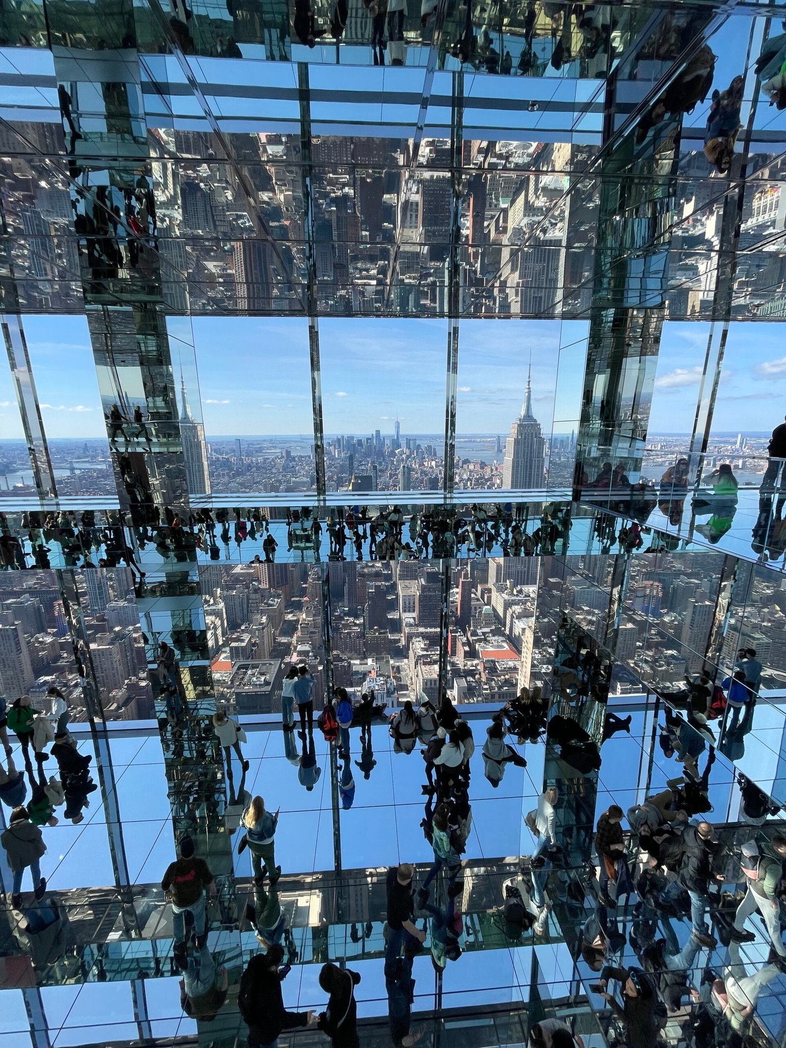 Skyline view from SUMMIT One Vanderbilt in New York City