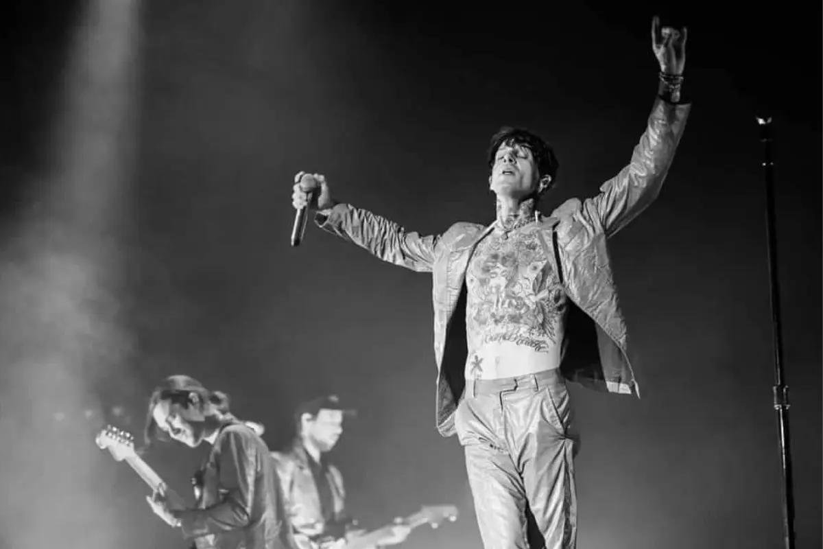 Jesse Rutherford of The Neighbourhood performing live on stage at Rock im Park
