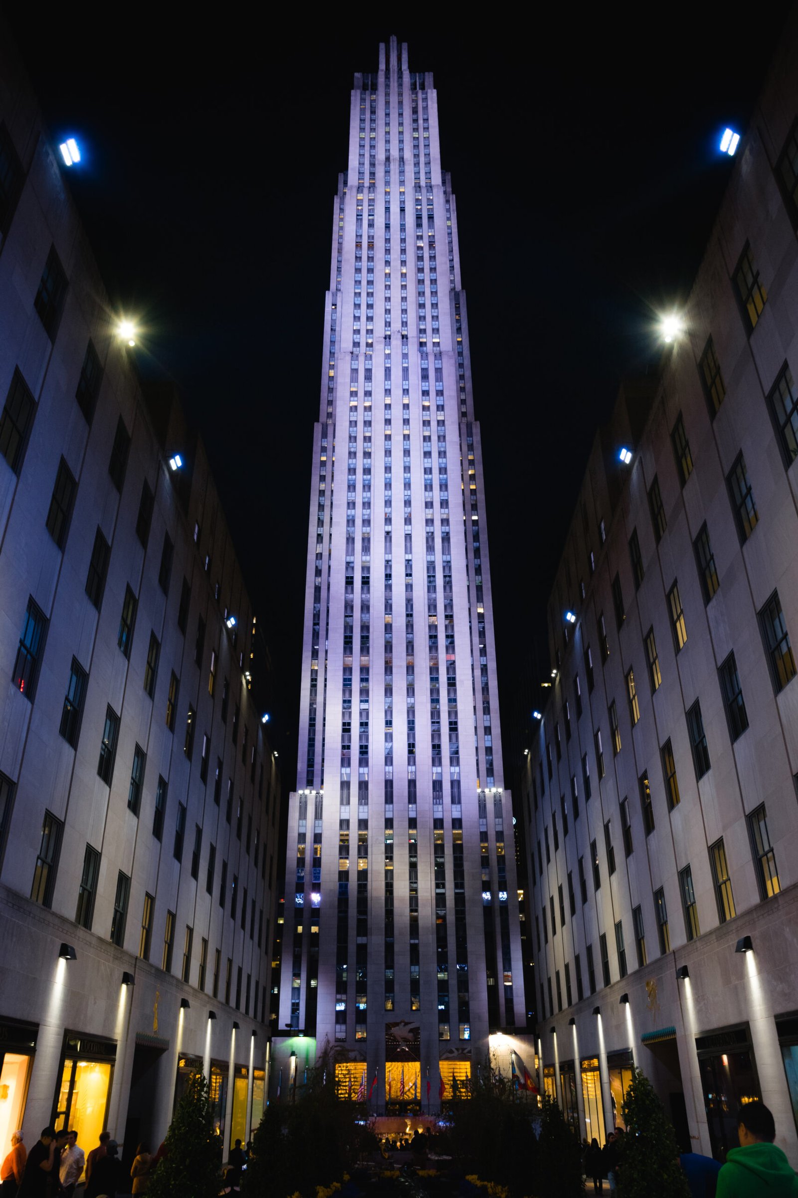 Top of the Rock at 30 Rockefeller Plaza in New York City