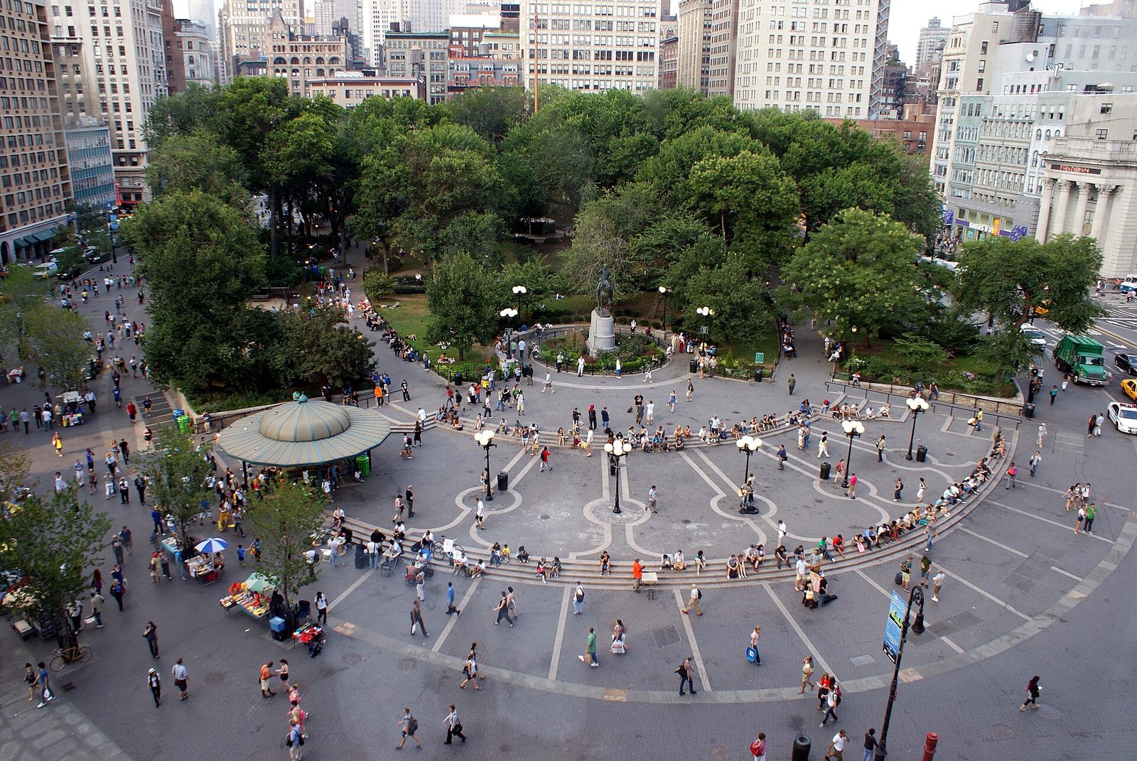 Union Square Holiday Market in New York City