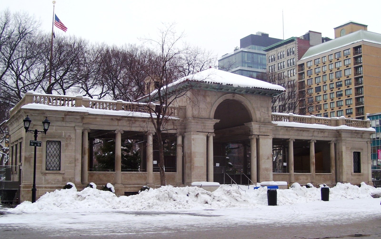 Union Square Park pavilion in New York City